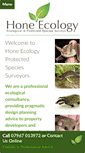Mobile Screenshot of ecologysurveyor.co.uk